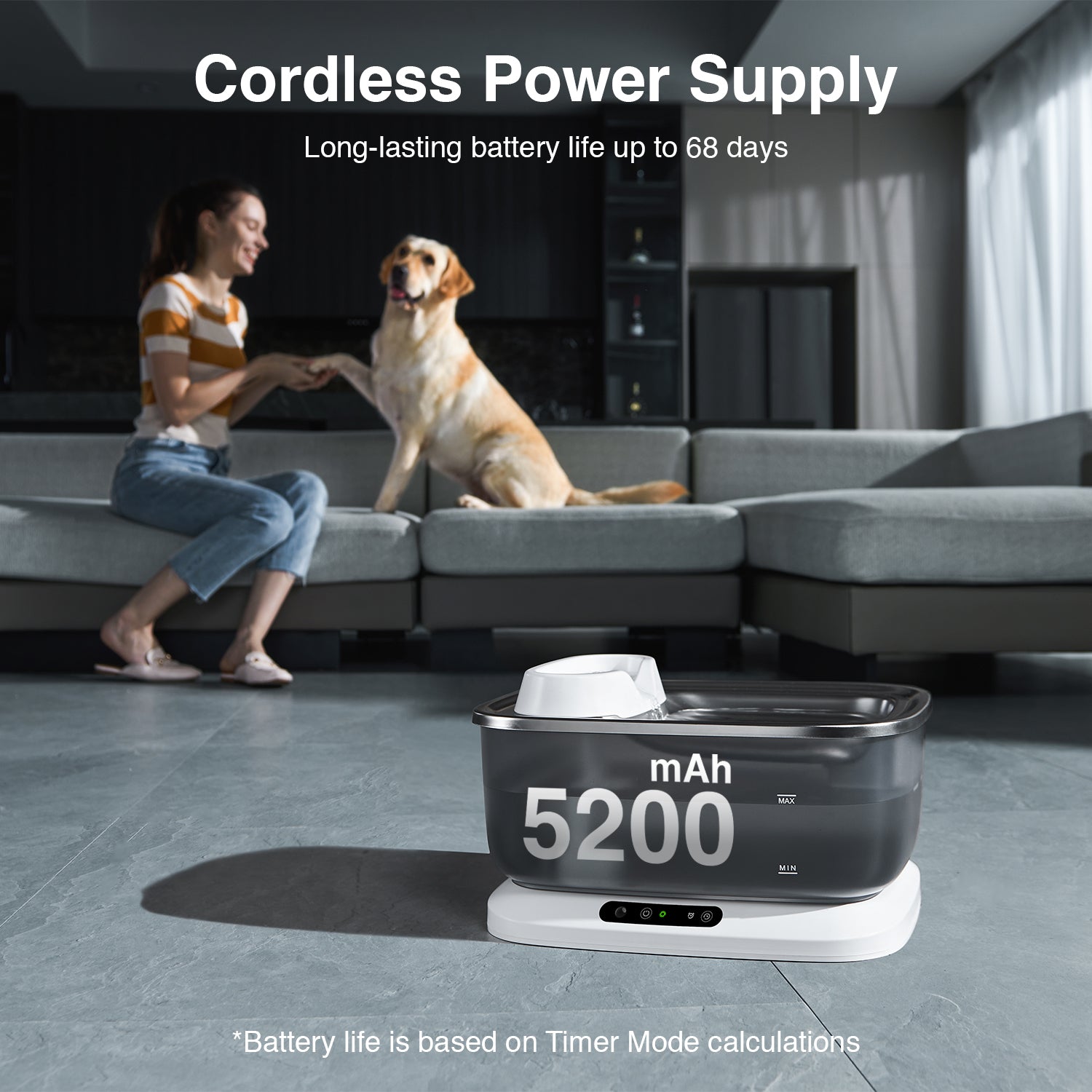 H2 Fresh Max 7L Automatic Pet Water Fountain