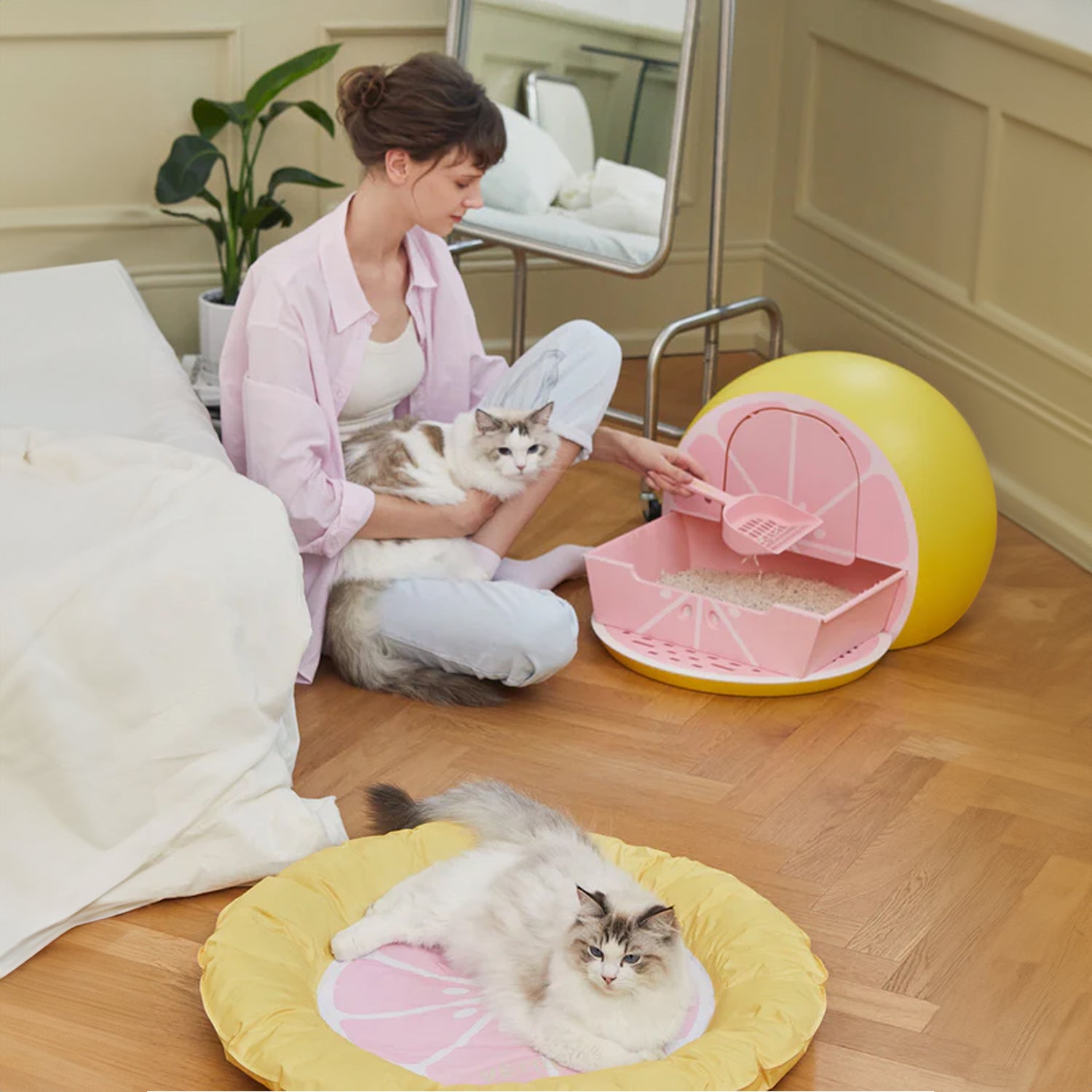 Fruit Kove Cat Litter Box