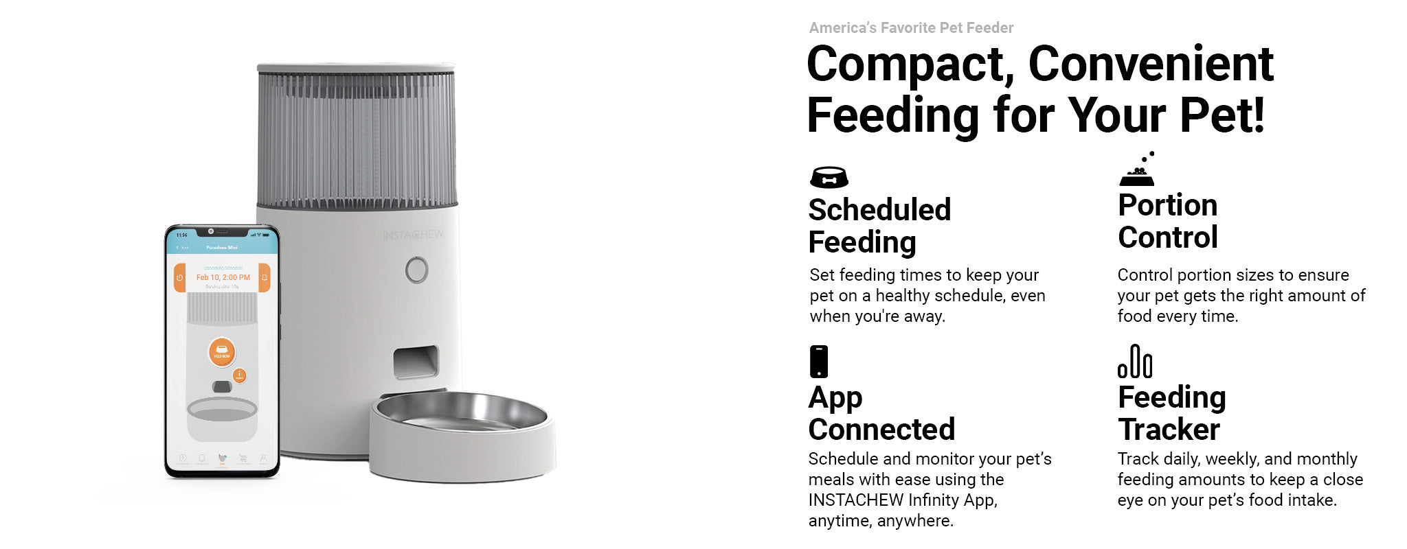 IC087W_purechew_mini_smart_pet_feeder_features