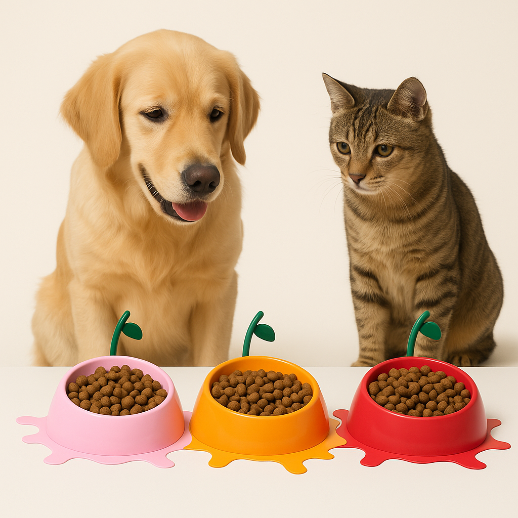 Juicy Fruity Pet Bowl, Spoon and Mat Set