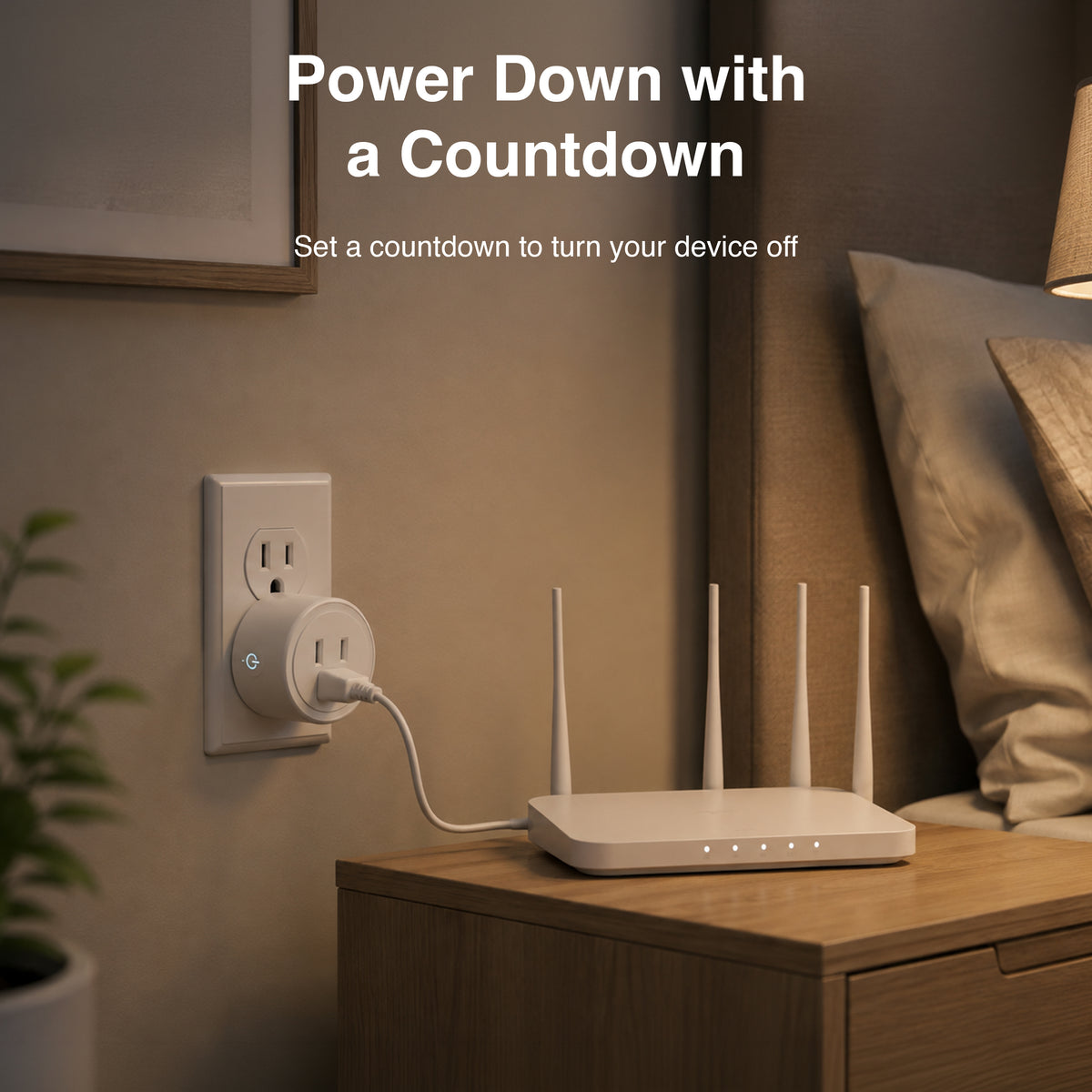 Pureconnect Smart App Enabled Plug, Adapter & Converter