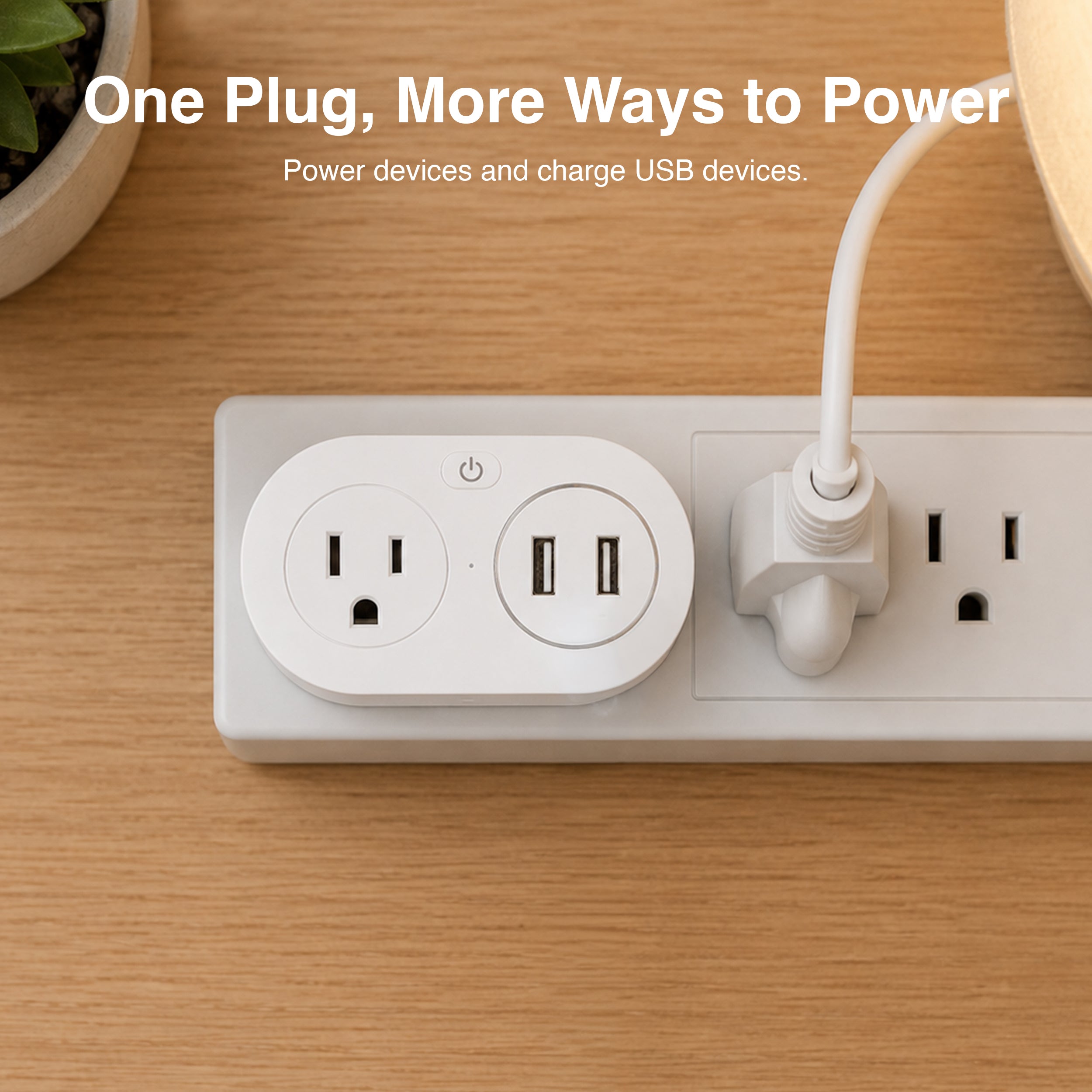 PureConnect+ Smart App-Enabled Plug, Adapter & Converter 3-Pack