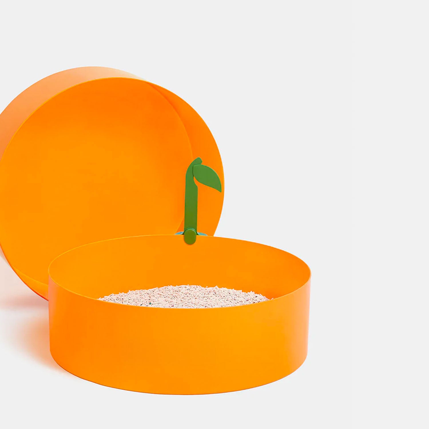 Tangerine Cat Litter Box