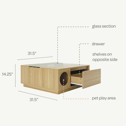 COCO Cat Play and Coffee Table - One Size