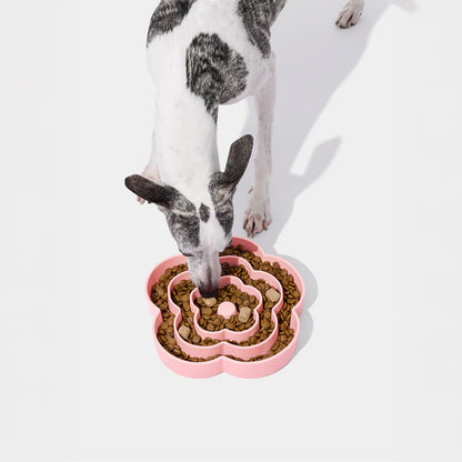 Flora Silicone Pet Slow Feeder for Cats and Dogs