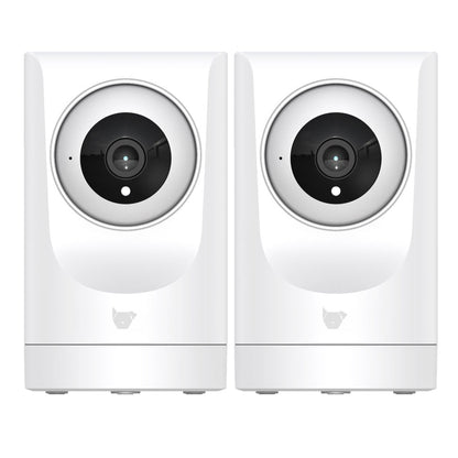 Purrsight 360° Smart App Pet Camera with Night Vision and 2 Way Audio Bundle (2 pcs)