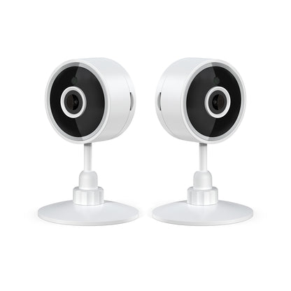 Purrsight Mini Smart App Enabled Camera Bundle (2-Pack) with 2-Way Audio for Cats and Dogs